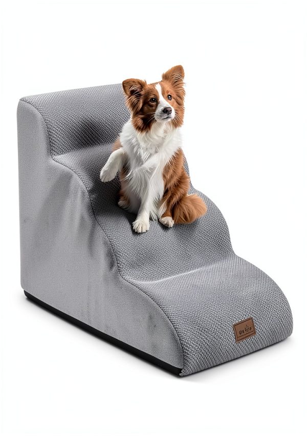COZY KISS Dog Stairs High Density Sponge Leakproof Design-6