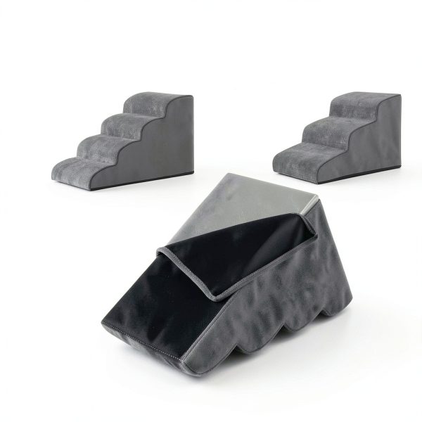 Ahpmeoa Pet Stairs Multi Functional Dog Steps Cat Ramp-6