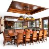 Tochic Billiard Table Light Amber Tiffany Style Dimmable-8