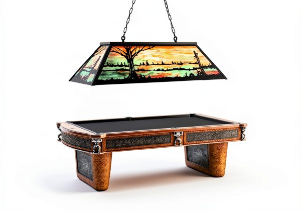 Tochic Farmhouse Pool Table Lamp Black Billiard Lighting-6