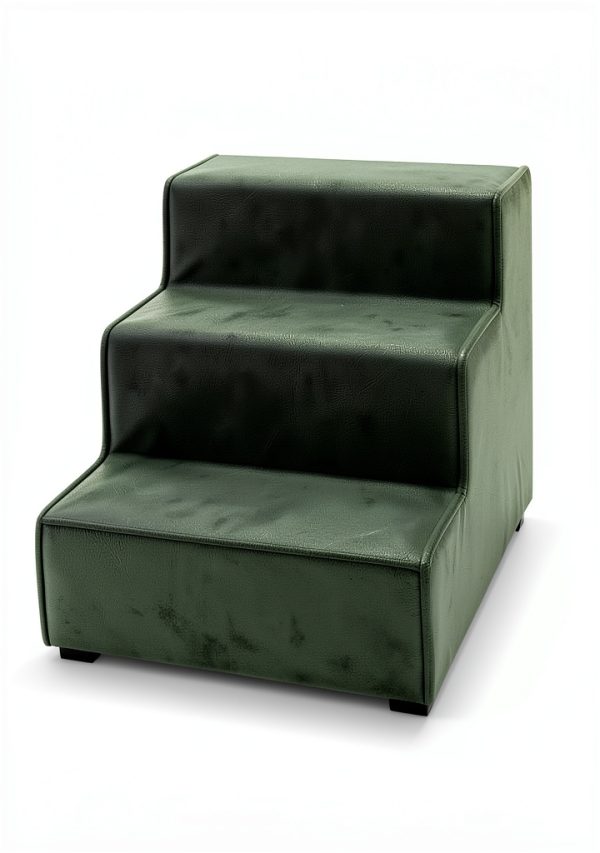 Noah Paw Dog Stairs Leather Steps for Small Large Pets-3