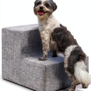 Best Pet Supplies Dog Stairs CertiPUR-US Foam Pet Steps-0