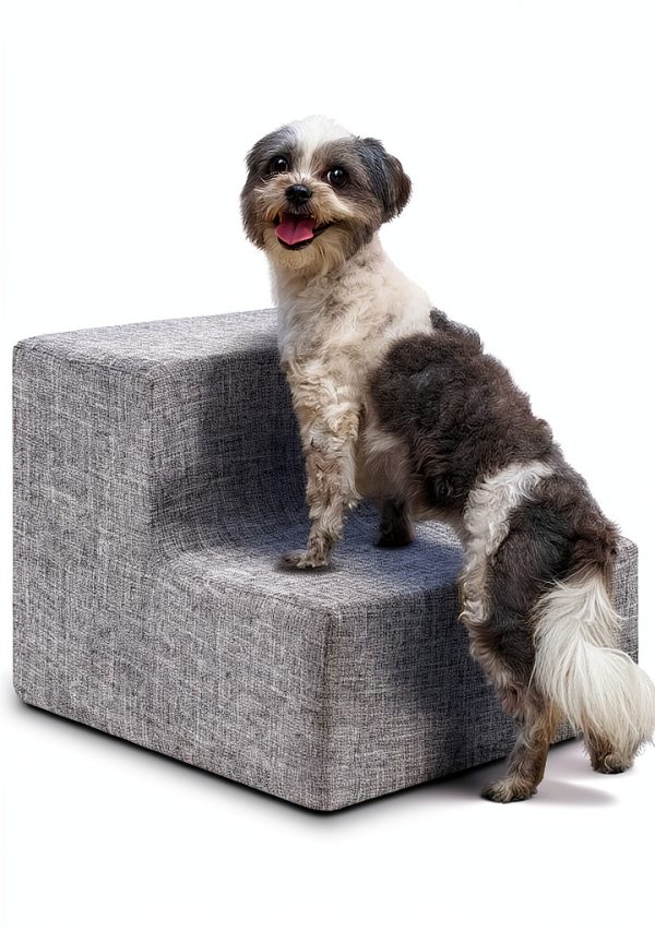 Best Pet Supplies Dog Stairs CertiPUR-US Foam Pet Steps-0