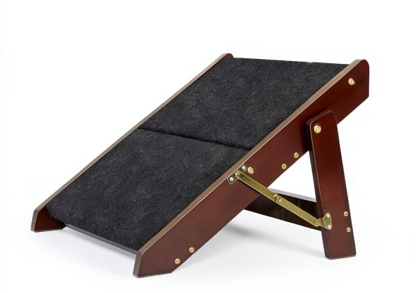 MEWANG Pet Stairs Ramp Convertible Design Wood Construction-5