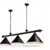 Mirrea Home Pool Table Pendant Light Black 3-Light 4-Light-1
