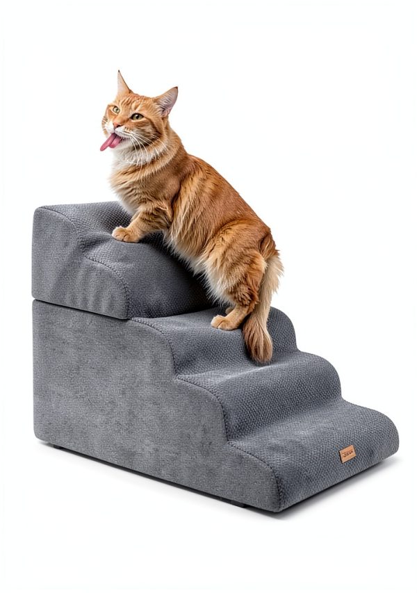 Made4Pets Dog Stairs Joint-Friendly Foam Ramp Steps-2