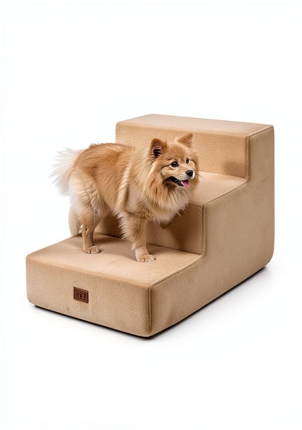 Made4Pets Foam Dog Stairs High-Density Pet Steps for Small-2