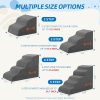 Nordjager Dog Stairs Fleece Memory Foam Pet Steps-4
