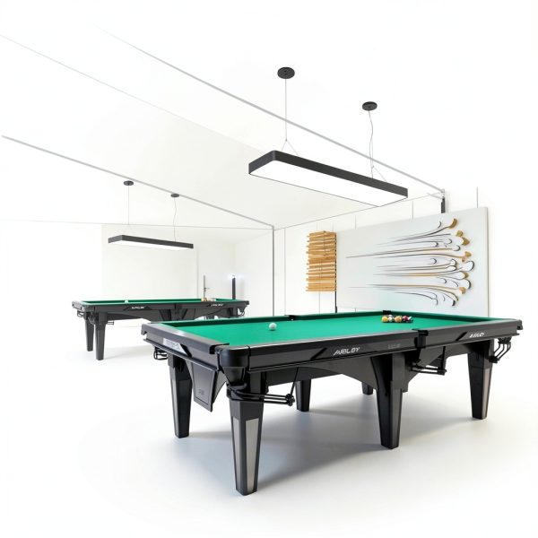 YEPOLI LED Pool Table Light Dimmable Remote Control Black-6