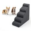 MEJYJEM Dog Stairs High Density Foam Steps Pet Supplies-3