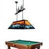 Tochic Billiard Pool Table Light Vintage Fishing Design-4