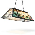 Tochic Farmhouse Pool Table Lamp Black Billiard Lighting-0