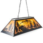 Tochic Rustic Billiard Light Farmhouse Bear Design Game Room-0