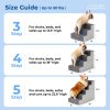 Apollo Pet Stairs Fleece Steps for Small Elderly Dogs-3