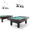 Mirrea Home Pool Table Pendant Light Black 3-Light 4-Light-5
