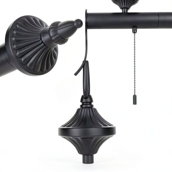 Mirrea Home Pool Table Pendant Light Black 3-Light 4-Light-6