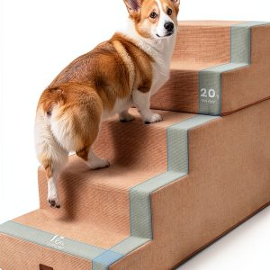 Made4Pets Foam Dog Stairs High-Density Pet Steps for Small-0
