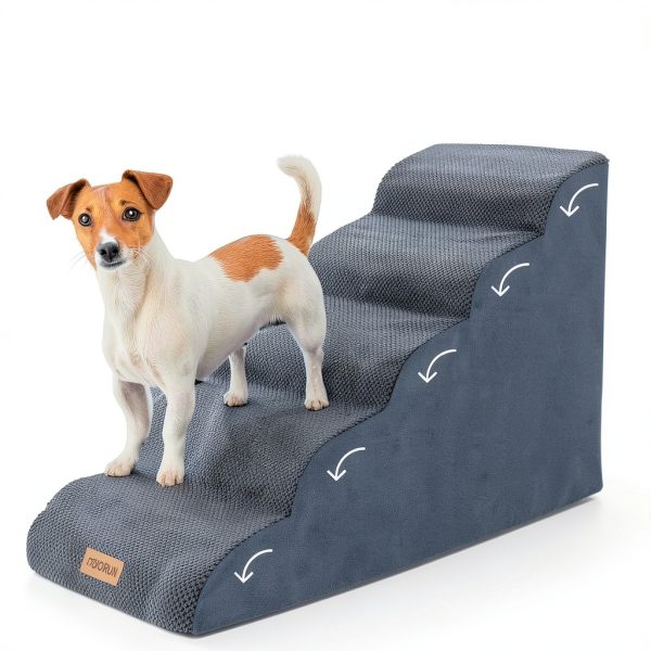 Miorun Pet Stairs Extra Tall 24.5 Inch Dog Steps-4