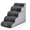 Apollo Pet Stairs Fleece Dog Steps for Small Elderly Pets-3