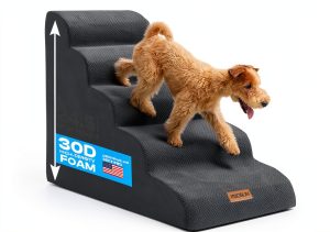 Miorun Pet Stairs Extra Tall 24.5 Inch Dog Steps-0