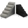 MEJYJEM Dog Stairs High Density Foam Steps Pet Supplies-2