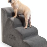 Mesa Lemon Dog Stairs High Density Foam Pet Steps-0