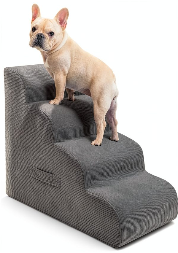 Mesa Lemon Dog Stairs High Density Foam Pet Steps-0