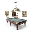 Wellmet Rustic Chandelier Billiard Table Lighting Bear-7