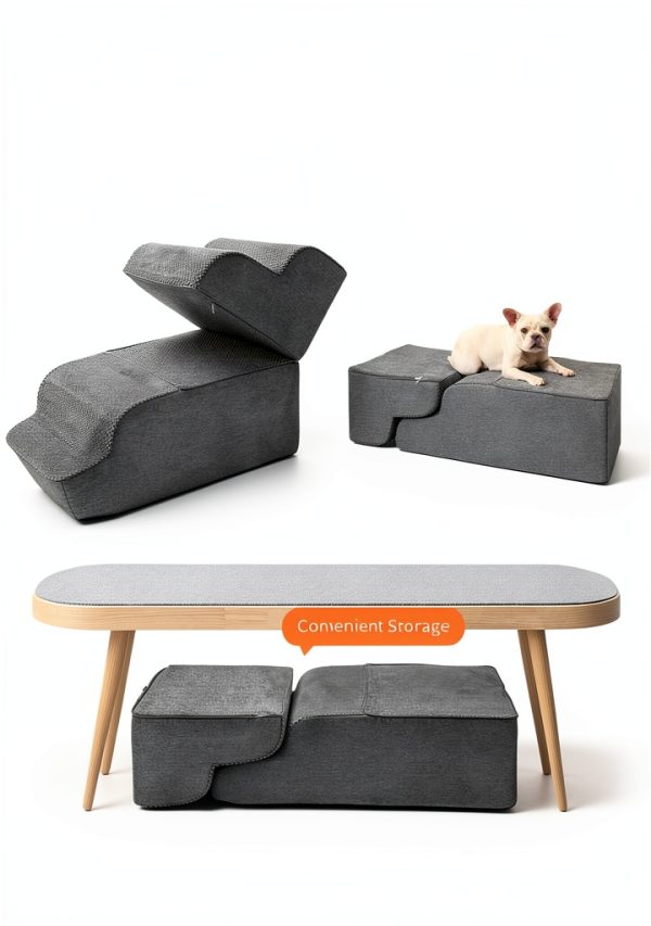 Made4Pets Dog Stairs Joint-Friendly Foam Ramp Steps-6