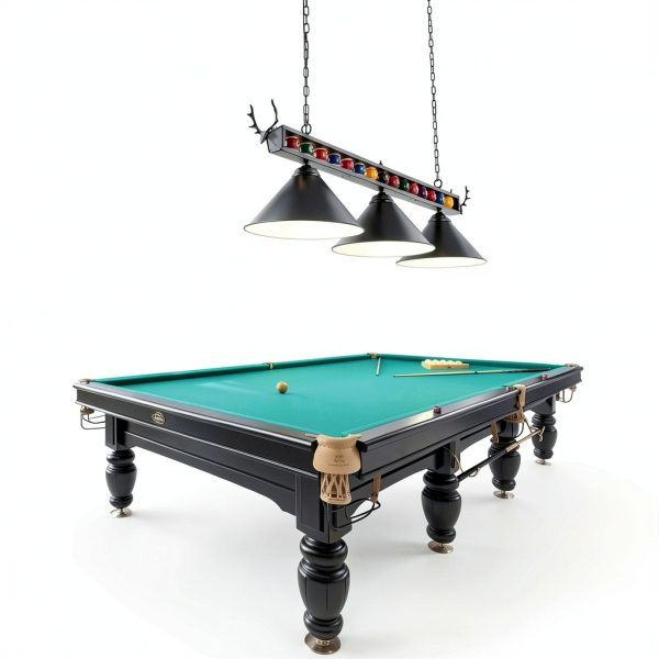 LuoliiTa Antler Pool Table Light Metal Design Home Billiards-2