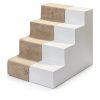 COZY KISS Widened Pet Stairs High Density Foam Dog Steps-5