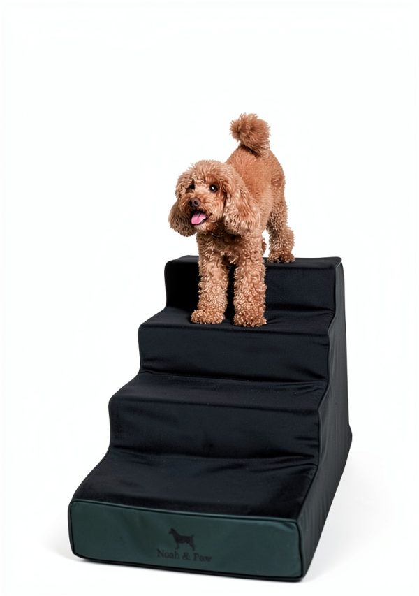 Noah Paw Dog Stairs Leather Steps for Small Large Pets-1