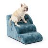 Aodisman Dog Stairs Soft Corduroy Anti-Slip Pet Steps-3