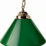 Trademark Global Gameroom Green Pendant Light Metal Resin-0