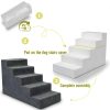 Niubya Dog Stairs Non Slip Steps for Small Medium Dogs-2