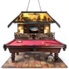 Tochic Rustic Billiard Light Farmhouse Bear Design Game Room-2