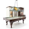 Wellmet Billiard Table Chandelier Tiffany Lighting Dimmable-7