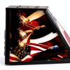 Obihivlo Pool Table Light 4-Light Acrylic American Flag-5