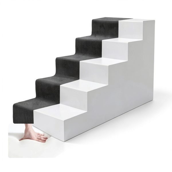 Niubya Dog Stairs Non Slip Steps for Small Medium Dogs-4