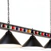 LuoliiTa Antler Pool Table Light Metal Design Home Billiards-0