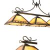 Tochic Billiard Table Light Amber Tiffany Style Dimmable-4