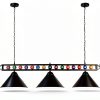 LuoliiTa Antler Pool Table Light Metal Design Home Billiards-4