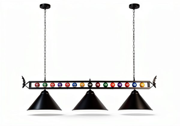 LuoliiTa Antler Pool Table Light Metal Design Home Billiards-4