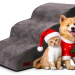 Aodisman Pet Stairs Stable Non-Slip Dog Steps for Small-0