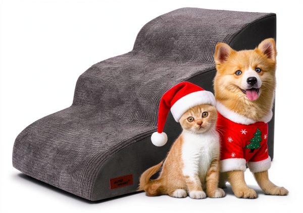 Aodisman Pet Stairs Stable Non-Slip Dog Steps for Small-0