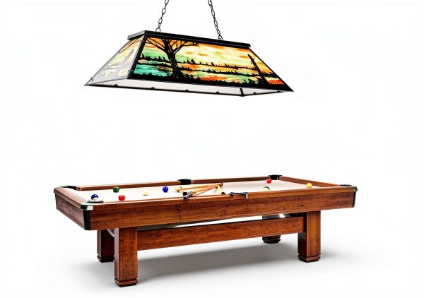 Tochic Farmhouse Pool Table Lamp Black Billiard Lighting-4
