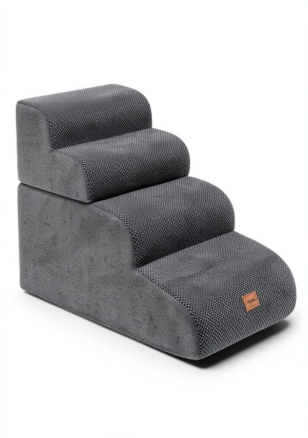 Made4Pets Dog Stairs Joint-Friendly Foam Ramp Steps-1