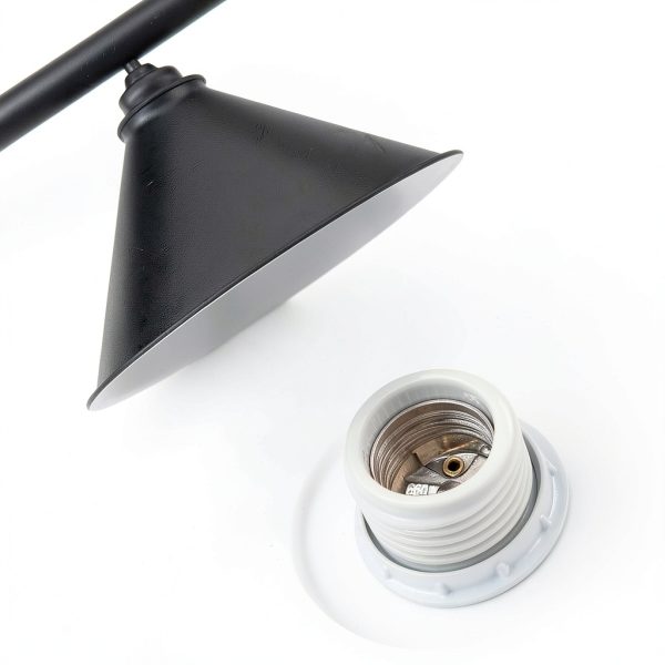 Mirrea Home Pool Table Pendant Light Black 3-Light 4-Light-7