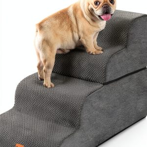 Made4Pets Dog Stairs Joint-Friendly Foam Ramp Steps-0
