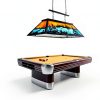 Tochic Billiard Pool Table Light Vintage Fishing Design-3